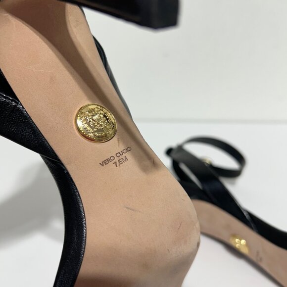 Veronica Beard Womens Sz 7.5 Darcelle Ankle Strap Sandal - Picture 9 of 14